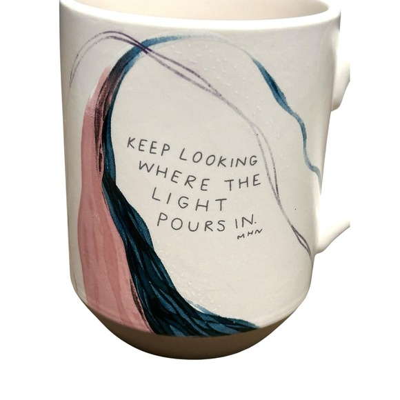 FRINGE Morgan Harper Nichols Where The Light Comes Coffee Tea Inspirational Mug - Picture 2 of 11